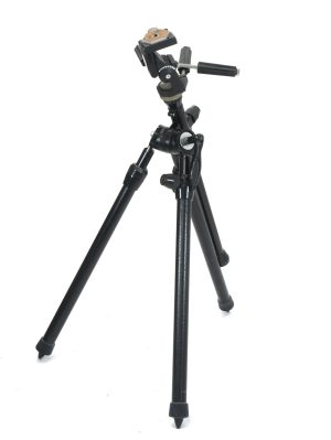 KENNET (BENBO) NO. 1 TRIPOD WITH MANFROTTO THREE WAY TRIPOD HEAD***
